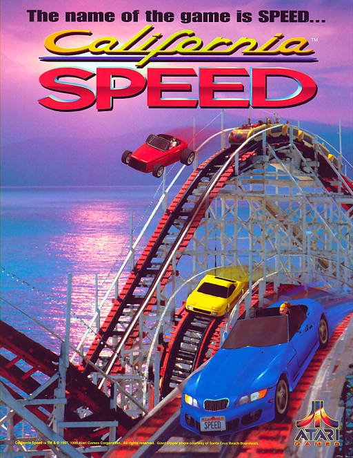 California Speed MAME2003Plus Game Cover